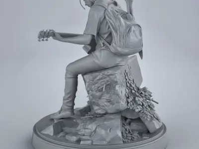 Ellie - The Last of Us Part 2 3D print model purchase