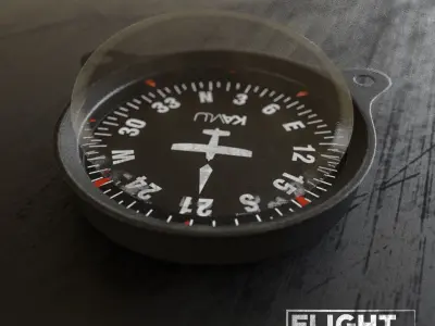 Flight Panel 3D model