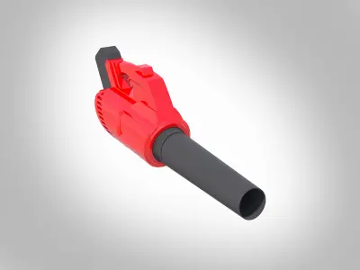 Air Blower Low-poly 3D model