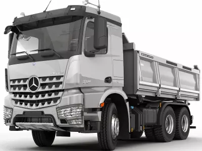 Mercedes Arocs 6X4 Tipper 3D model