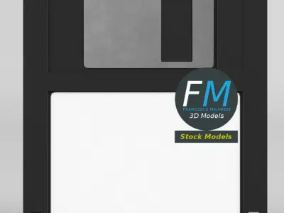 Floppy disk 3D model
