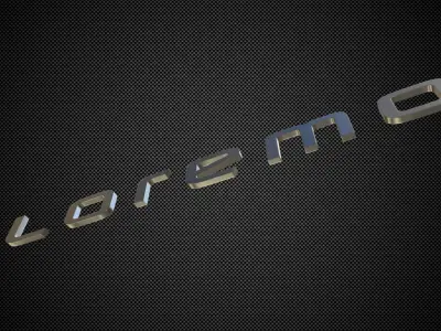 loremo logo 3D model
