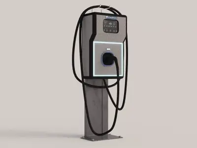 CarjNet LuminaCharge Stand 3D model
