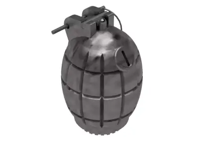 Mills bomb No36 Mk1 Free 3D model