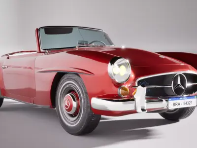 ArchViz Car Assets P01 - Unreal Engine 5 3D model