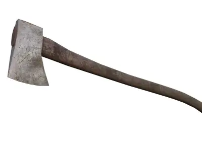 Woodcutters Axe Free low-poly 3D model