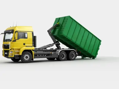 Multilift Truck 6X4 3D model