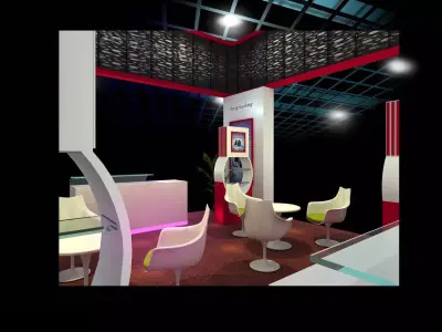 Exhibition - Area - 6X6-3DMAX2009-44 3D model