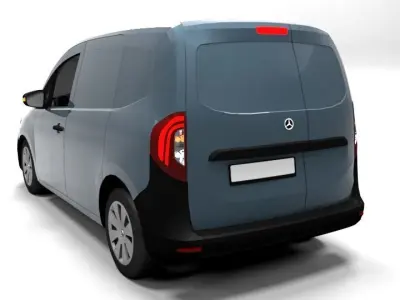 MERCEDES CITAN Low-poly 3D model