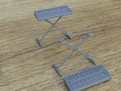 INDOOR HOME ASSETS 1-35 SUPPORTED STL 3D print model