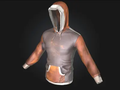 Invisible Hoodie  Cloak of Modern Stealth 3D model