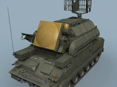 SA-15 Gauntlet 3D model