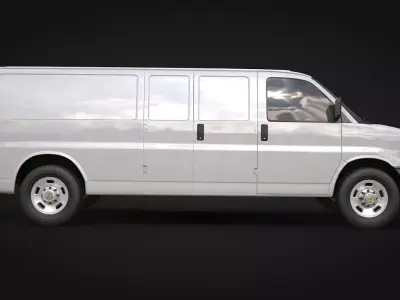 Chevrolet Express LWB 3D model
