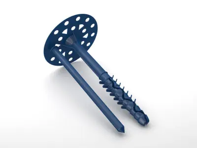 plastic dowel 3D model purchase