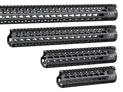 AR 15 Tactical Modular Handguards BCM KMR Alpha Low-poly 3D model