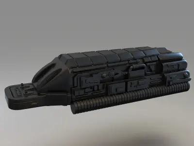 Predator Gaunlet Top Part 1987 3D print model