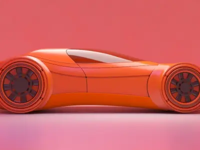 Future Car 27 3D model