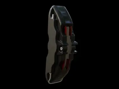 Audi R8 V10 Plus Wheel rigged Free 3D model