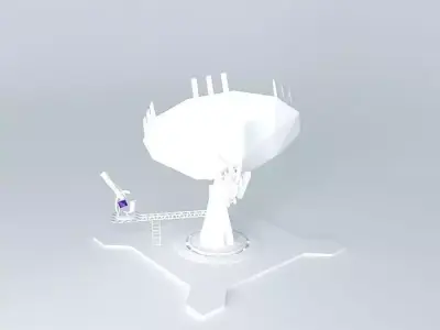 Turret Telescope Free 3D model