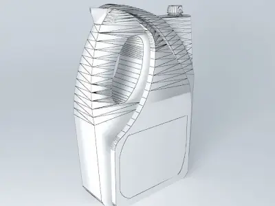 Caravan  Motorhome Elsan Fluid Blue Free 3D model