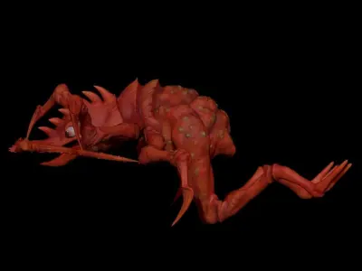 lobster demon 3D model
