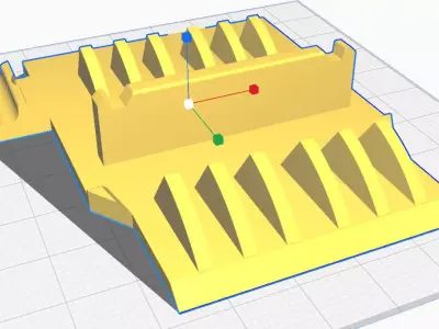 Hair polisher revised 3D model