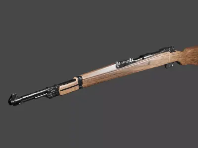 KAR98K  LOW POLY Low-poly 3D model