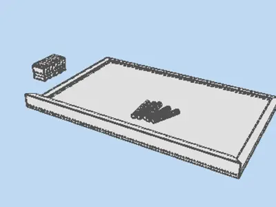 Drawing Tool - Chalk 3D model