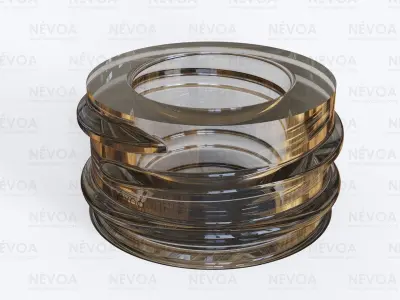 Neck finish - SP 400 - 30 - M - BF - voluntary standard 3D model