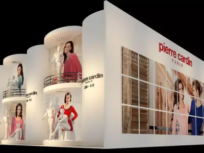 Exhibition - size - 13X10-3DMAX2009-0012 3D model