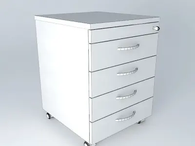 Wheel drawers Free 3D model
