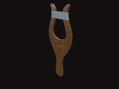 Medieval Spool V01 Low-poly 3D model