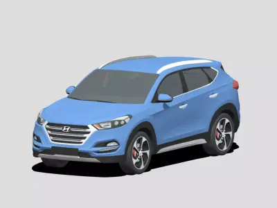 Hyundai Tucson Free 3D model