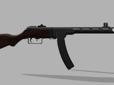 PPSH 41 3D print model purchase