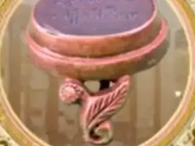 Historical Silver Engraved Jewelry 3D print model