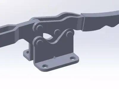 GP-1235-U clamp Free 3D model