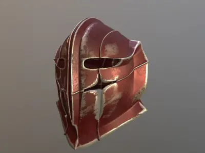 20 helmets models 3D model