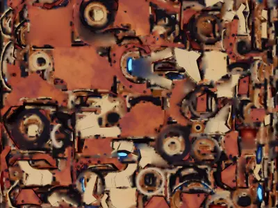 Steampunk Iron Man Helmet 3D Model Victorian Tech Gear Low-poly 3D model