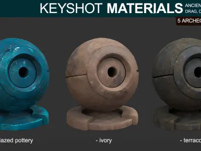 Archeology materials - For Keyshot Texture