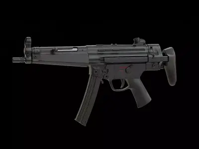 MP5A5 V2 3D model