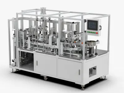 Automatic Bearing Assembly Machine 3D model