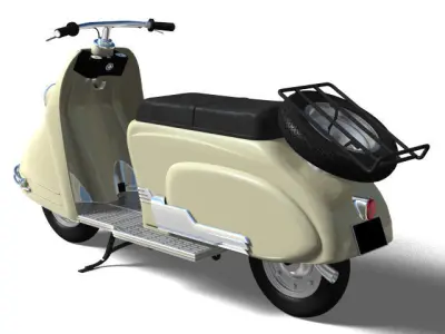 Heinkel Tourist 175A0 3D model