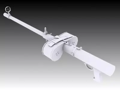 MG 15 3D model purchase