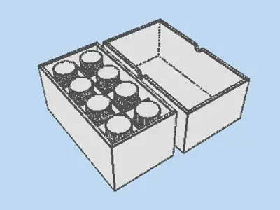 Drawing Tool - Poster Color 3D model
