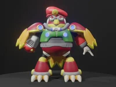 Storm Owl 3D model