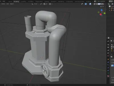 Clash of clans Elixir extractor Free 3D model
