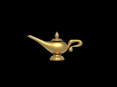  Lamp Magic Genie 3D model