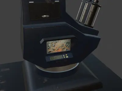 TD Tower 005L Low-poly 3D model