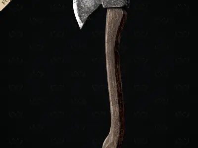 Forest Axe - Diorama Miniature Tabletop - Lumberjack 3D print model