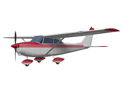 Cessna172 Skyhawk 3D model